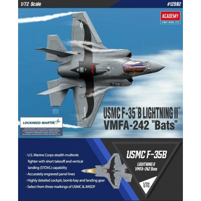 Academy Lockheed Martin F-35B Lightning II VMFA-242 Bats 1:72 – Zboží Mobilmania