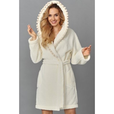 Župan s malými bambulkami smetanová – Zboží Dáma