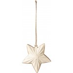 Vánoční plechová ozdoba Star Off White Maileg – Hledejceny.cz