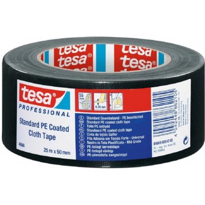 Tesa Gaffer 4688 Páska textilní gaffer 25 m x 50 mm černá – Sleviste.cz