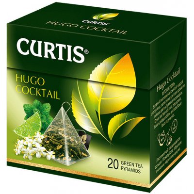 Curtis zelený čaj Hugo Cocktail pyramidy 20 ks