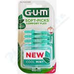 GUM Soft-Picks Regular masážní mezizubní kartáčky s fluoridy ISO 1 40 ks – Hledejceny.cz