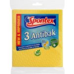 Spontex houbová utěrka Antibak 3 ks – Zboží Mobilmania