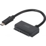 Digitus USB 3.1 Typ C - SATA 3 adapter pro připojení 2.5" SATA III SSD/HDD, DA-70327 – Zbozi.Blesk.cz
