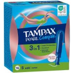 Tampax Pearl Compak Super tampony s aplikátorem 16 ks – Sleviste.cz