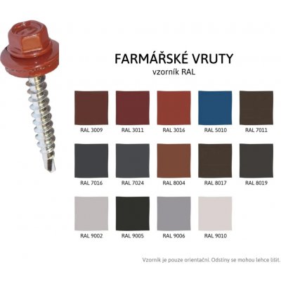 Parco 4,8x35 RAL3016 korálová.červ. – Hledejceny.cz