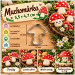 JANDEJSEK Vykrajovátko muchomůrka 55 x 47 mm – Hledejceny.cz