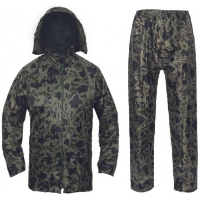 Cerva Carina Nepromokavý oblek camouflage zelený 2XL – Zboží Mobilmania