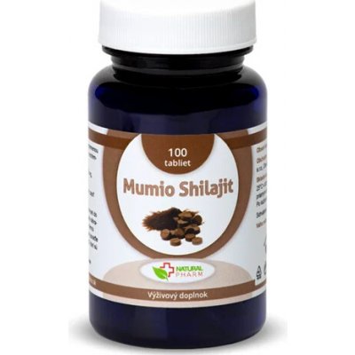 Natural Pharm Mumio Shilajit 100 tablet – Hledejceny.cz