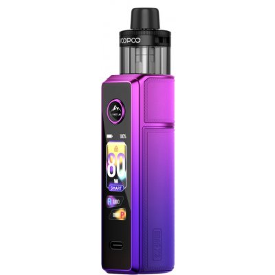 VooPoo Drag X3 Pod Kit 80W 0 mAh Aurora Purple – Zbozi.Blesk.cz