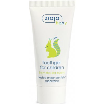 Ziaja Baby zubní gel bez fluoru 50 ml – Hledejceny.cz