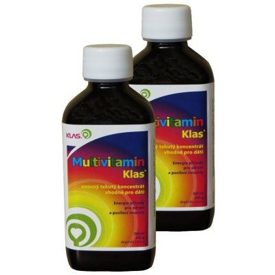 Klas Multivitamin 2 x 200 ml – Hledejceny.cz