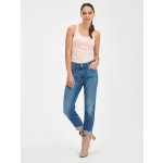 Džíny mid rise universal slim boyfriend jeans modré – Zbozi.Blesk.cz