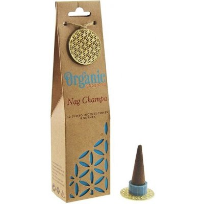 Organic Goodness Nag Champa vonné kužílky 12 ks – Zboží Dáma Organic Goodness Nag Champa vonné kužílky 12 ks – Zboží Dáma