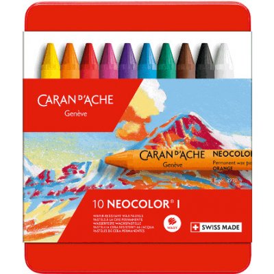 Sada voskových pastelů Neocolor I 10ks – Zboží Dáma