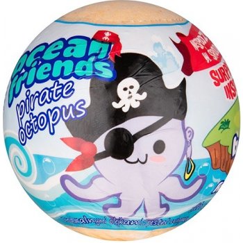 EP Line pěna do koupele s figurkou Ocean friends pirate 140 g