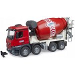 Bruder 3655 MB Arocs míchačka na beton domichávač červený – Zboží Dáma