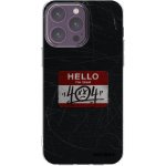 Picasee silikonový průhledný obal pro Apple iPhone 14 Pro Max - HELLO 404 – Zboží Mobilmania