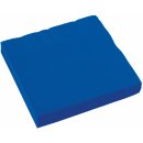 Amscan ubrousky modré 20ks 2V 33x33cm