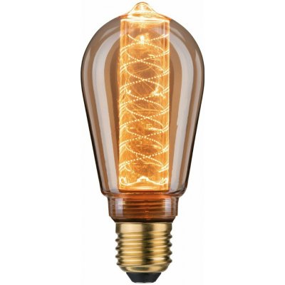 Paulmann LED Vintage žárovka ST64 Vnitřní Glow E27 Zlatá s vnitřní stmívatelnou spirálou 288.29 28829 – Hledejceny.cz