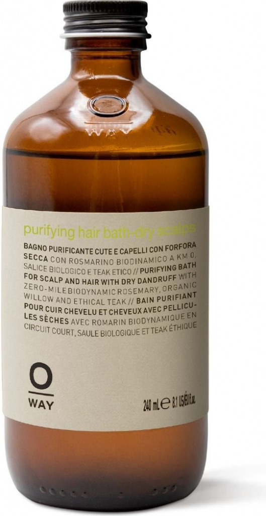 Rolland Oway Purifying Hair Bath for Dry Scalps šamponová lázeň proti suchým lupům 240 ml