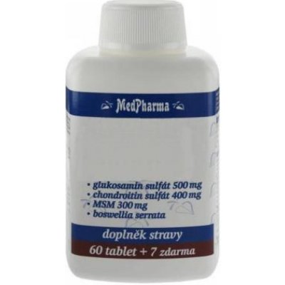 MedPharma Glukosamin chondroitin MSM 67 tablet