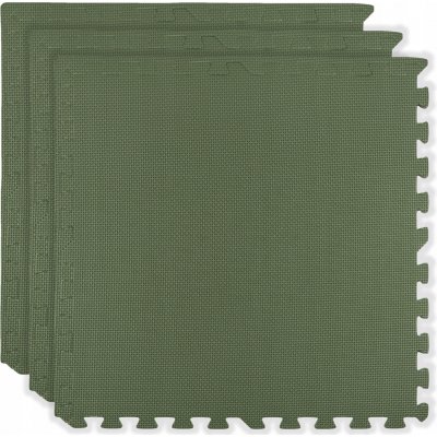 Humbi Pěnové puzzle 3 díly 180x60 cm khaki – Zboží Mobilmania