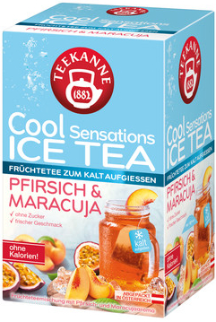 Teekanne Cool Sensations Ice Tea Pfirsich Maracuja 45 g