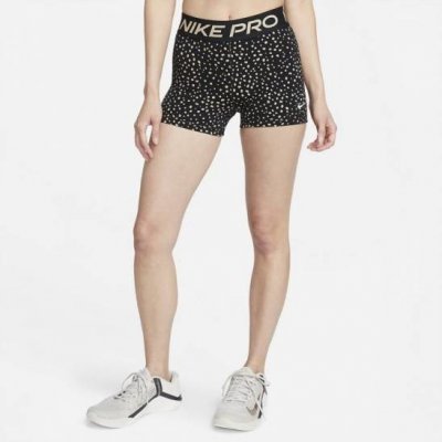 Nike dámské funkční šortky Pro Dri Fit black/hemp/white – Zboží Mobilmania