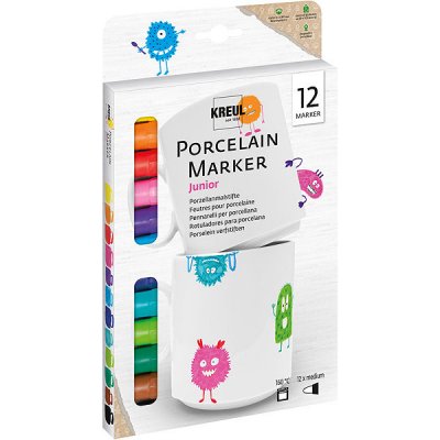 Kreul na porcelán sada JUNIOR 12 barev – Hledejceny.cz
