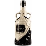 The Kraken Black Spiced Black and White Ceramic LE 40% 0,7 l (holá láhev) – Sleviste.cz