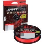 Spiderwire šňůra Stealth Smooth8 červená 150m 0,07mm – Zboží Mobilmania