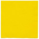 Amscan papírové ubrousky žluté 20ks 33x33cm – Sleviste.cz