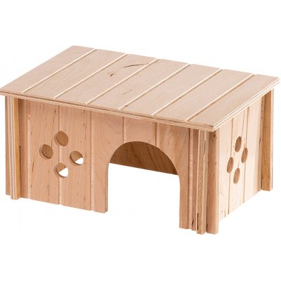 Ferplast dřevěný domek SIN 4645 pro hlodavce 26 x 17,3 x 13 cm – Zbozi.Blesk.cz