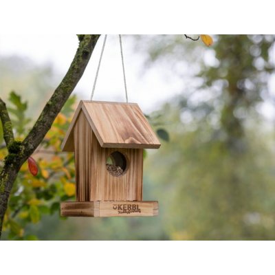 Kerbl Gindelalm Závěsné krmítko pro ptáky 18 x 14 x 22,5 cm dřevo 87035 – Hledejceny.cz