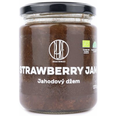 BrainMax Pure Džem Jahoda BIO 270 g – Zboží Dáma