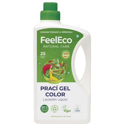 FEEL ECO Prací gel color - 1,5l (Vysoce účinný, skvěle ochrání barvy vašeho prádla)