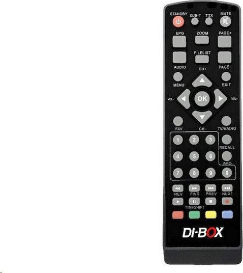 Dálkový ovladač DI-BOX/DI-WAY DVB-T2 V3 / 2020 / 2020 MINI