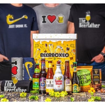 Beerboxeo plné pivních speciálů PREMIUM s pivním Tričkem – Hledejceny.cz