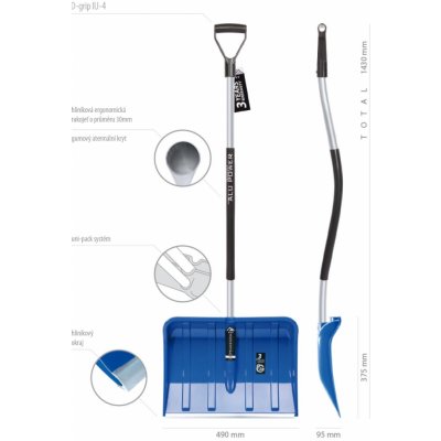 PROSPERPLAST 550x385x1400mm ALPINUS ERGOMETAL, P94128 – Zboží Dáma