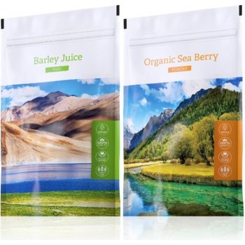 Energy Barley Juice tabs 200 tablet + Organic Sea Berry powder 100 g