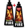 Ekologický čisticí prostředek Dedra Ekologický gelový podpalovač do krbů a grilů ECO GEL FIRE sada 1+1 500 ml + 500 ml