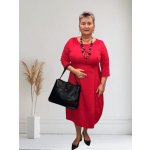 Balonové šaty Khaki – Zboží Mobilmania