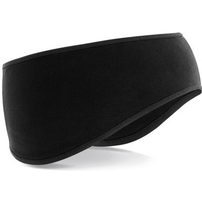 Beechfield sportovní softshell čelenka Tech headband černá
