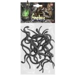 Set 12 černých hadů 12 5 cm – Hledejceny.cz