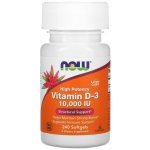 Now Foods Vitamin D-3 10,000 IU 240 Softgels – Hledejceny.cz