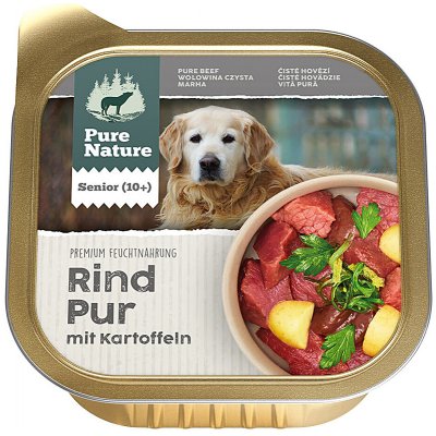 Pure Nature Senior Dog Hovězí 150 g – Zboží Mobilmania