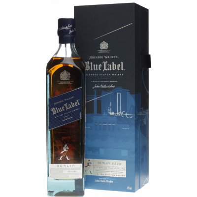 Johnnie Walker Blue Label City Of The Future Berlin 40% 0,7 l (holá láhev) – Hledejceny.cz