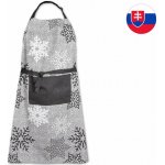 Forbyt Kuchyňská zástěra Vločka šedá 70x90 cm – Hledejceny.cz