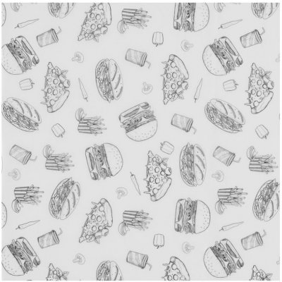 HENDI mastnotě odolný papír 305 × 305 mm – 500 ks – Zboží Dáma